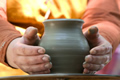 clay pottery wheel